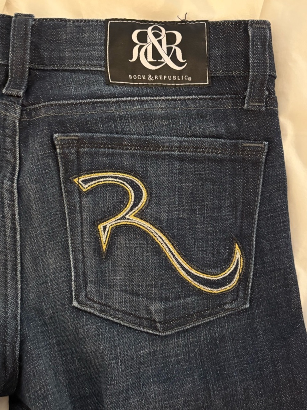 Vintage Rock & Republic Dark Wash Jeans